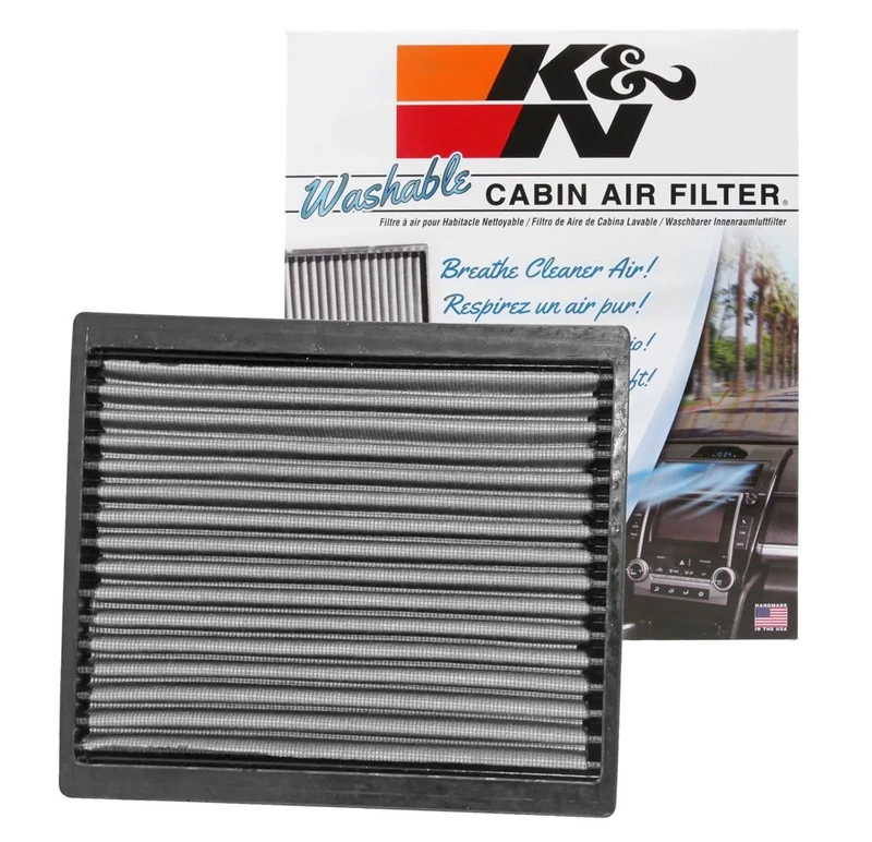 K&N Cabin Air filter compatible with Ford Mustang (VF2020), Weiß