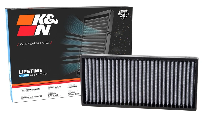 K&N Cabin Air filter compatible with Ford, Mercury (VF3002)