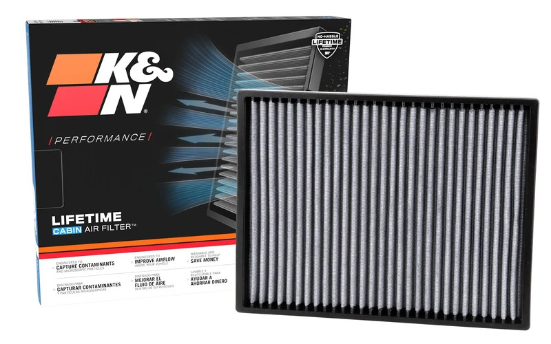 K&N Cabin Air filter compatible with Chrysler, Dodge (VF3005)