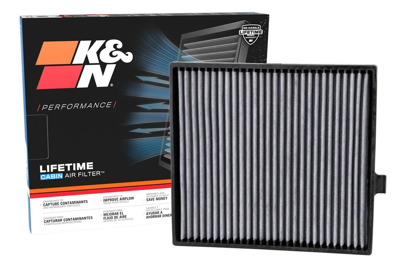 K&N Cabin Air filter compatible with Acura, Honda (VF3004)