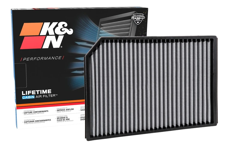 K&N Cabin Air filter compatible with Ford, Jaguar, Lincoln (VF3008)