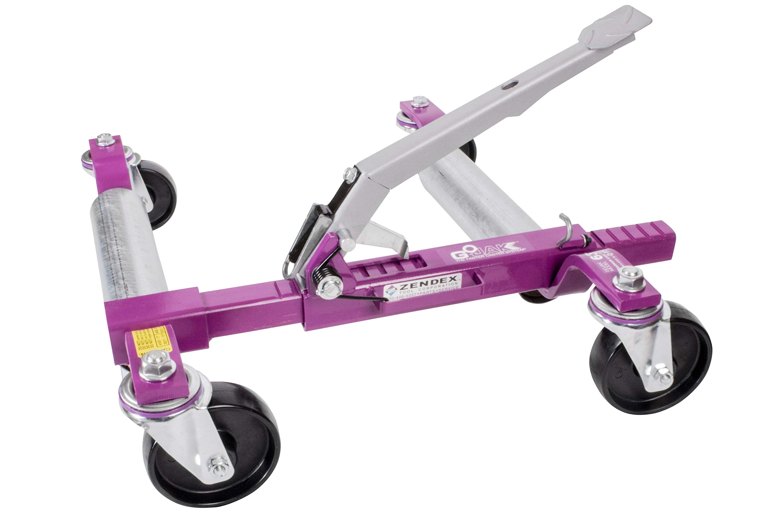GoJak Model 6313 Right Hand Trolley Jack, Vehicles to 6300lbs, Tire Widths to 13'' - Sold Individually