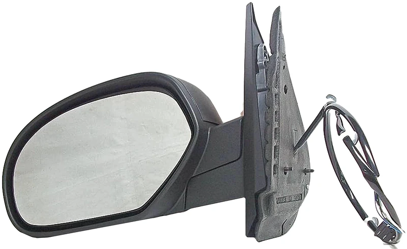 Dorman 955-1830 Driver Side Power Door Mirror - Heated/Folding Compatible with Select Chevrolet/GMC Models, Black