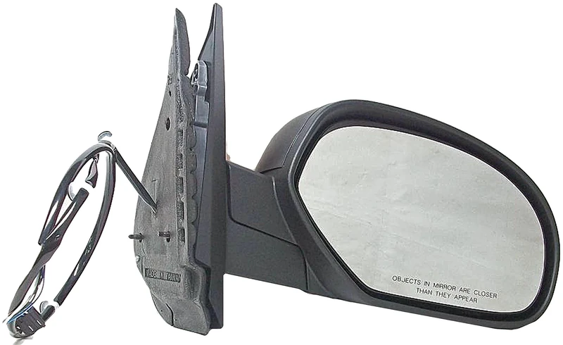 Dorman 955-1829 Passenger Side Power Door Mirror - HeatedFolding for Select ChevroletGMC Models, Black