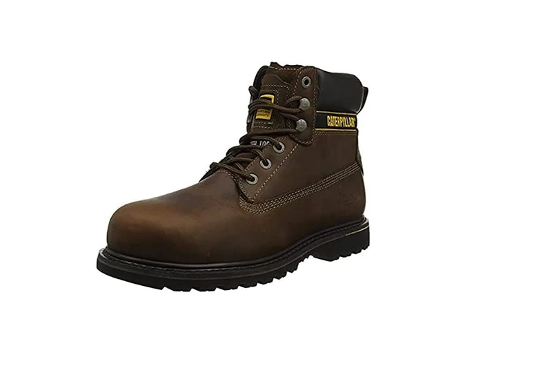 Cat Footwear Men's Holton Work Boots, Brown Brown 003, 6 UK