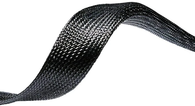 HellermannTyton 170-00400 HEGPX40-PET-BK Braided Tube Black Polyester 32 to 70 mm 50 m