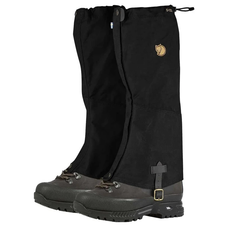 Fjallraven Singi Gaiters Accessories - Black, Small/Medium