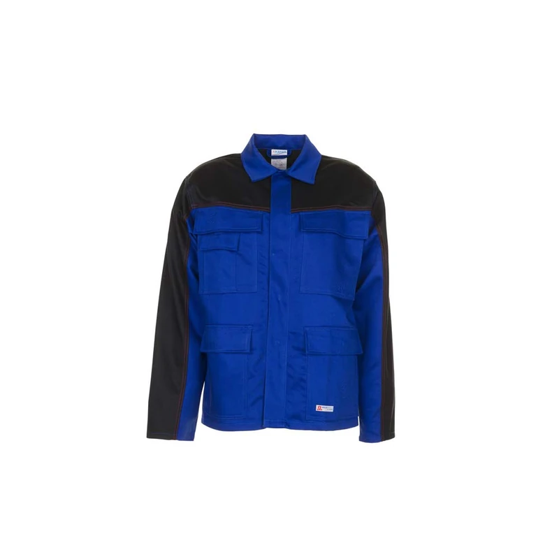 Planam 5511060 Size 60 "Weld Shield" Jacket - Royal Blue/Black