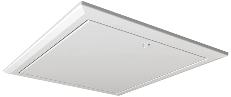 TIMCO Timloc 562x662 Plastic Hinged Loft Access Door - White - Image 1