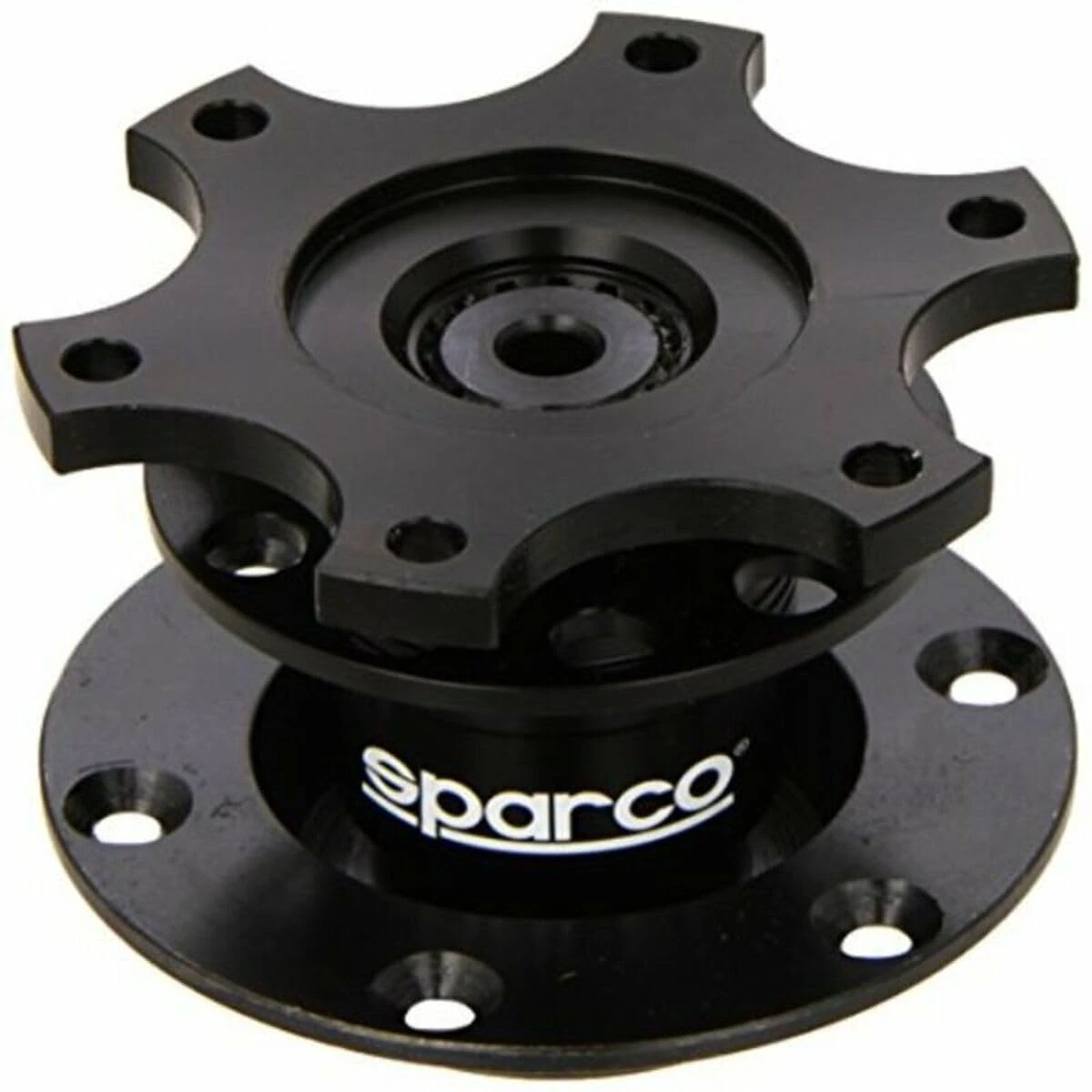 Sparco Quick Release Steering Wheel Hub Black 6 x 70 mm
