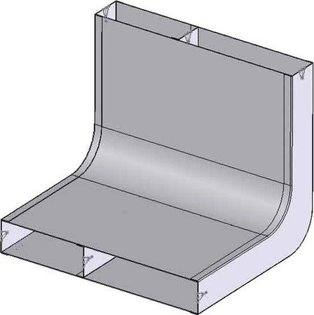Electraplan – Tehalit Sheet Steel Galvanised Elbow ukk340482