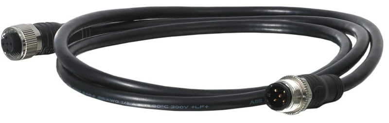 ABB M12-C112 1m Low Voltage Power Cable M12-5 Male+Female (ABB2TLA020056R2000)