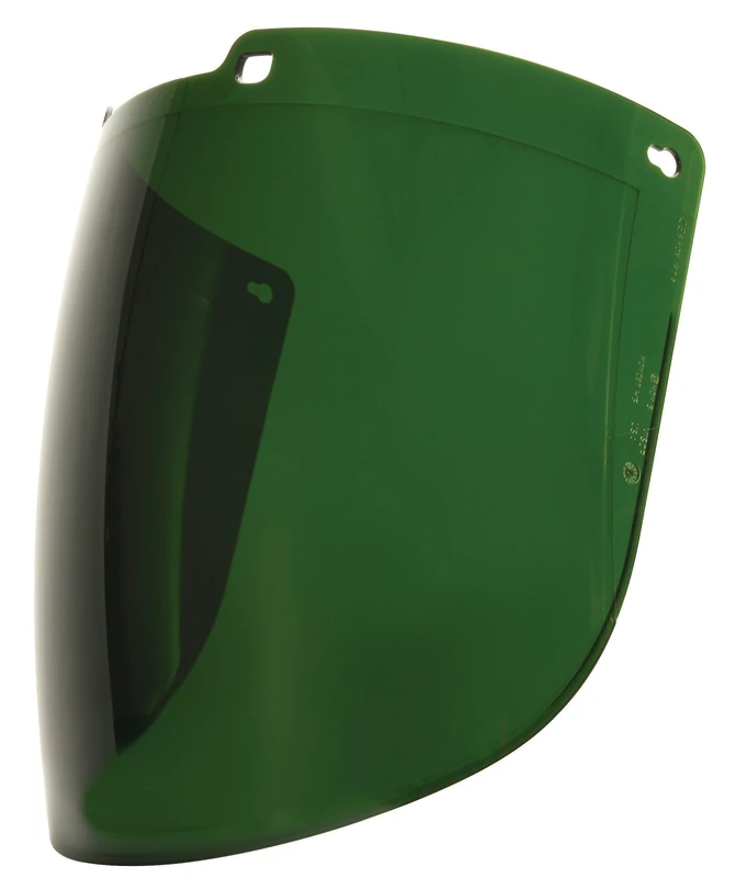 Honeywell Turboshield Toric-Shaped IR/UV Shade 5.0 Visor with Uncoated Lens, Dielectric, Polycarbonate Shade Lens Material, 1031748