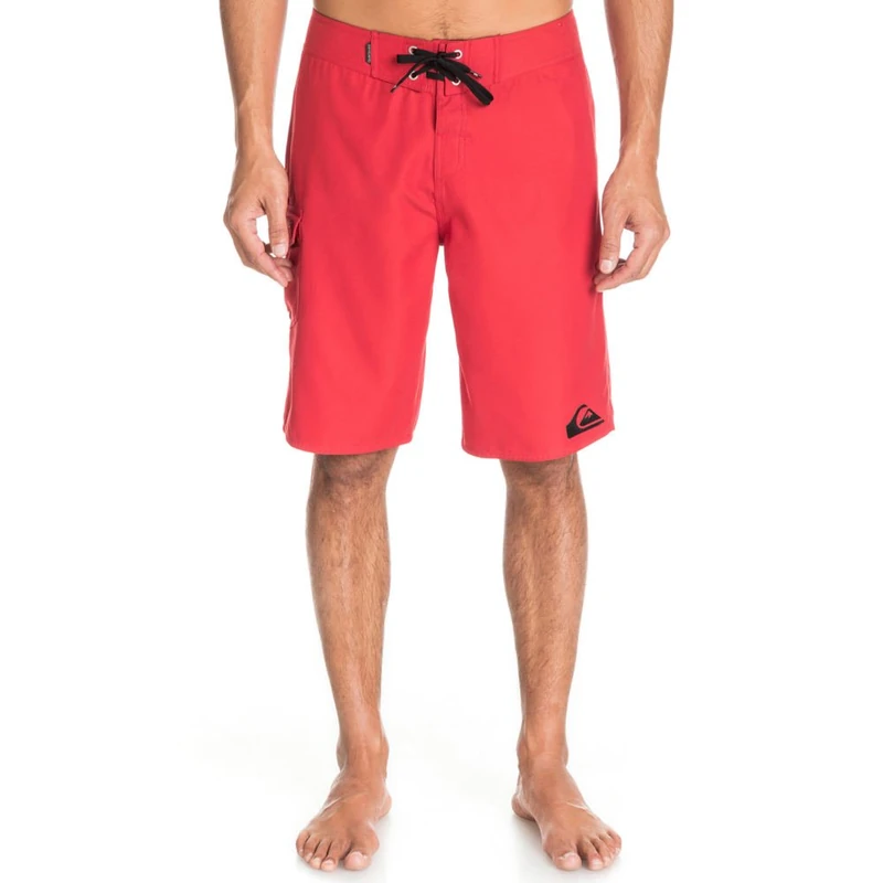 Quiksilver Men's Everyday 21 Board Short Swim Trunk Bathing Suit, Quick Red, 38