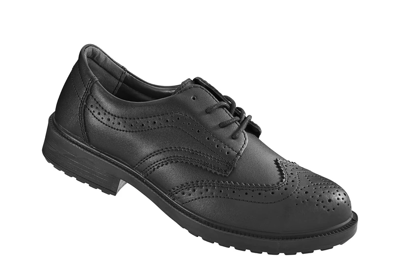 Rock Fall ProMan TC500 Brooklyn Brogue Safety Shoe Size 12 Black