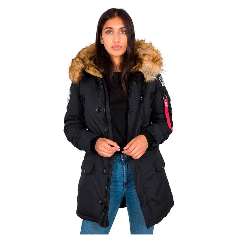 Alpha Industries Winter Jacket for Women Black - Image 1