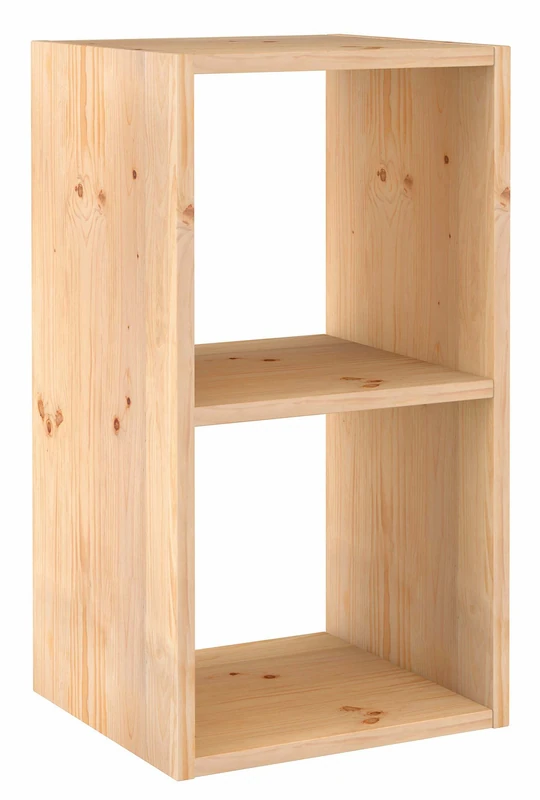 ASTIGARRAGA KIT LINE Europe & Nature Shelving Unit with 2 Cubes, Wood, 36.8 x 33.0 x 70.8 cm