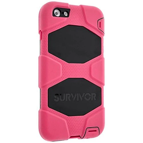 GRIFFIN Survivor Case for iPhone 6 Plus - Rose/Black - Image 1