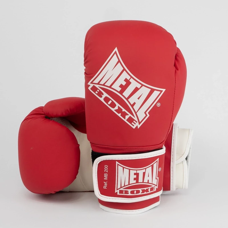 METAL BOXE MB200 Boxing Gloves red red Size:8 oz