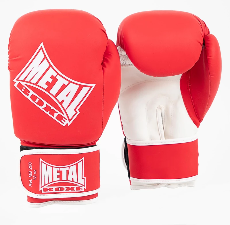 METAL BOXE MB200 Boxing Gloves red red Size:10 oz