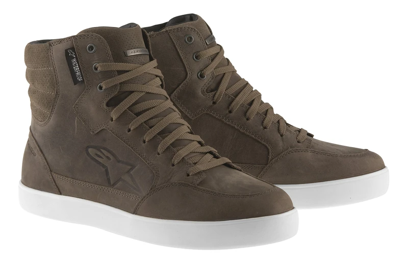J-6 WP ALL-WEATHER ROAD RIDING SHOES BROWN 9 - Image 1