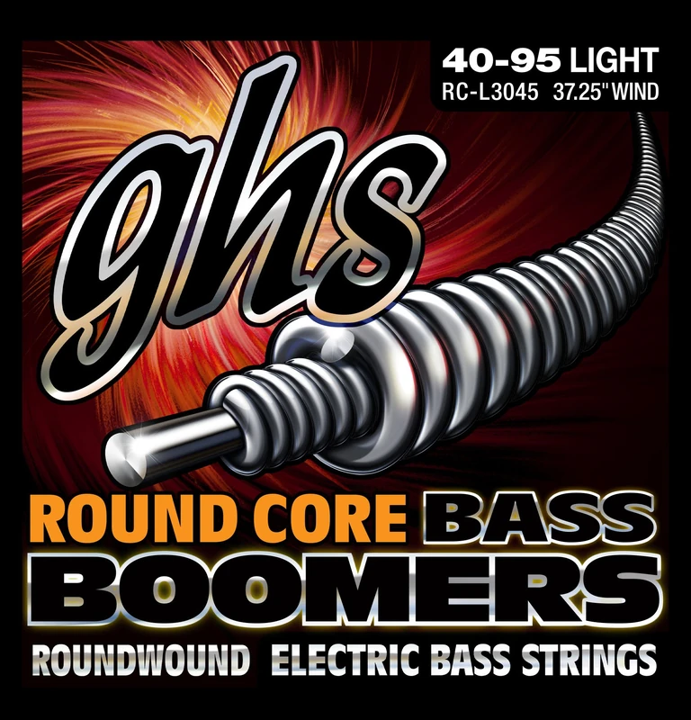 ghs 3045 RC L Round Core String Bass Guitar Boomers Light - Image 1