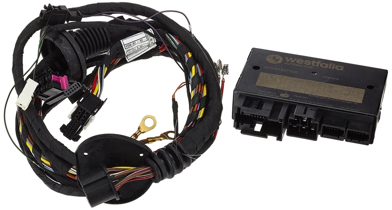 Westfalia Electrical Kit 13-Pin and Vehicle-Specific for Audi A8 (Year of Manufacture 11/2013-10/2017)