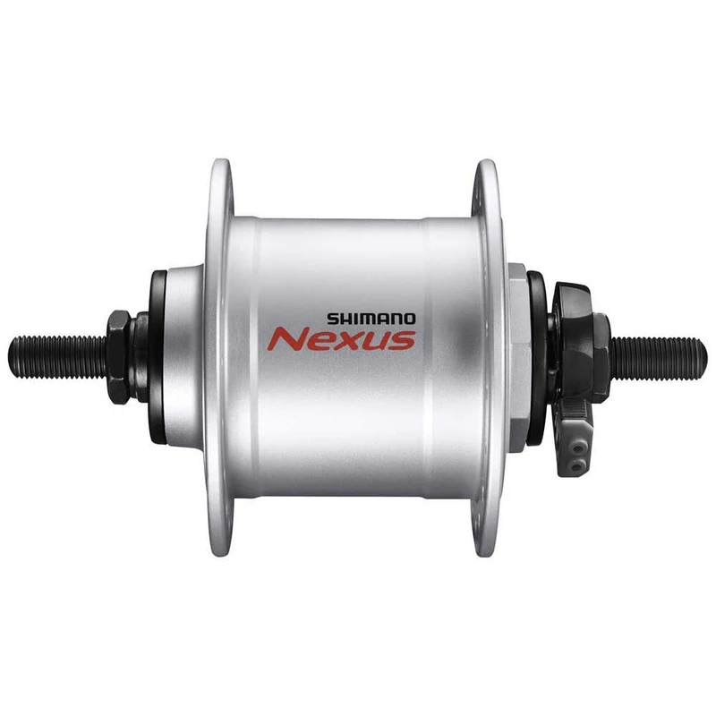 SHIMANO EDHC30001NDNS Bike Accessory Buje Dinamo 100/36 Plata - Dh-c3000 6v/1.5w Tuerca for Cyclists, Made for Smooth Riding and Bike upkeep, 6v, 1.5w - Image 1
