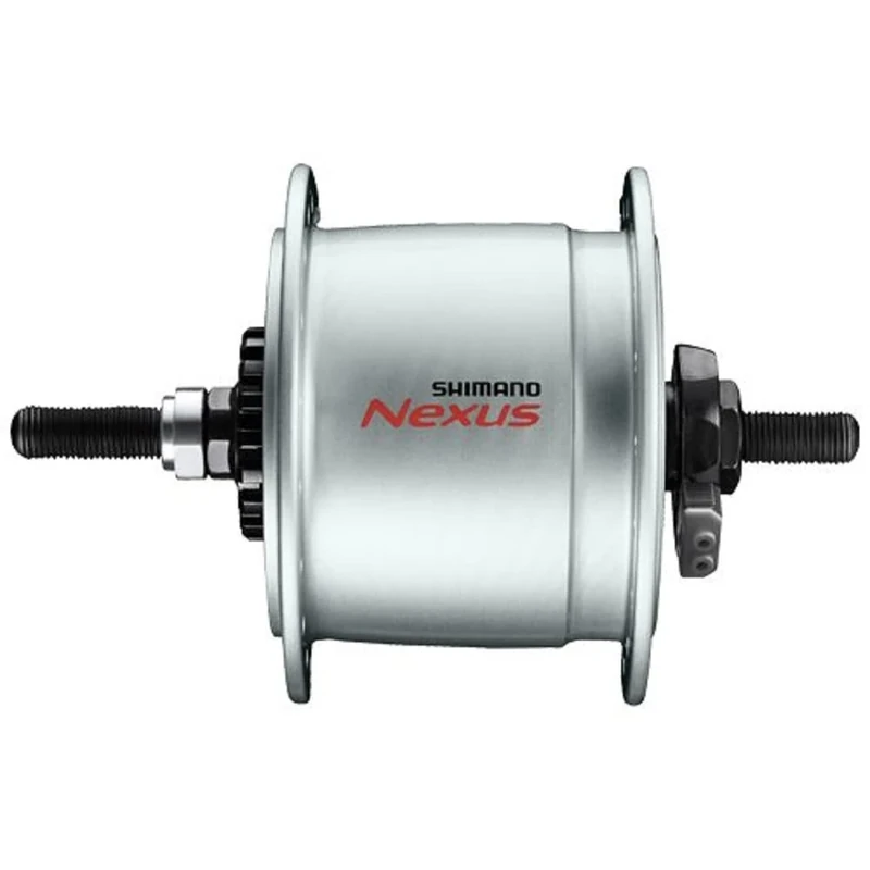 Shimano Unisex - Adult Nexus Hub Dynamo, Silver, 36 Hole