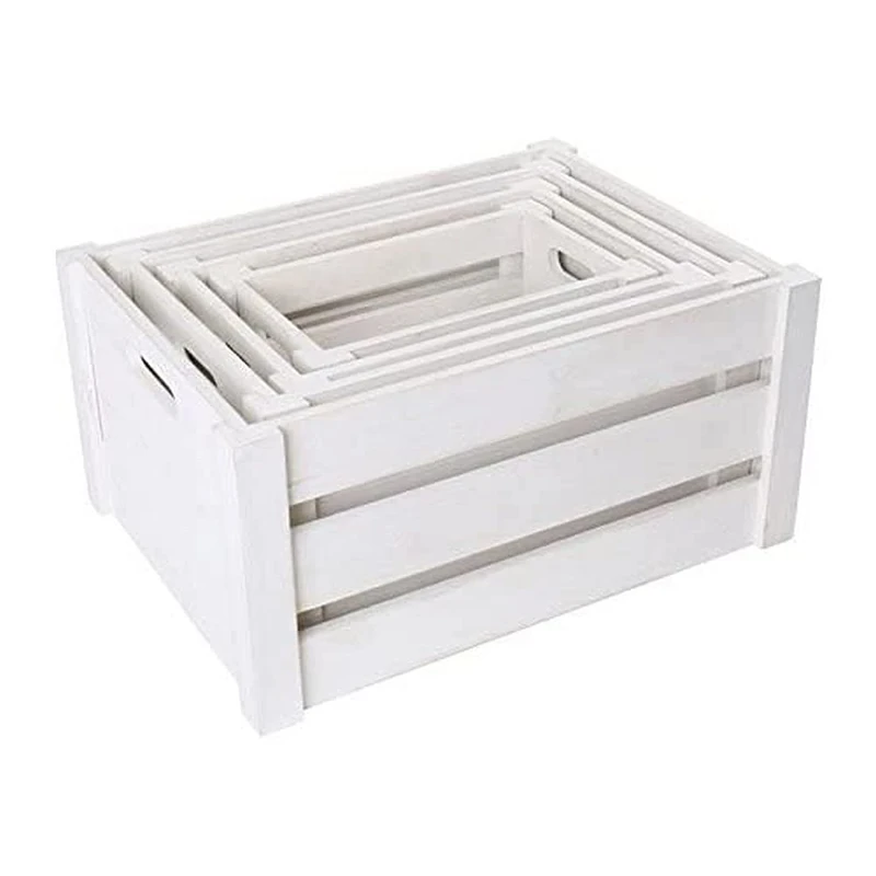 Legler Wooden Box in white Children's Furniture