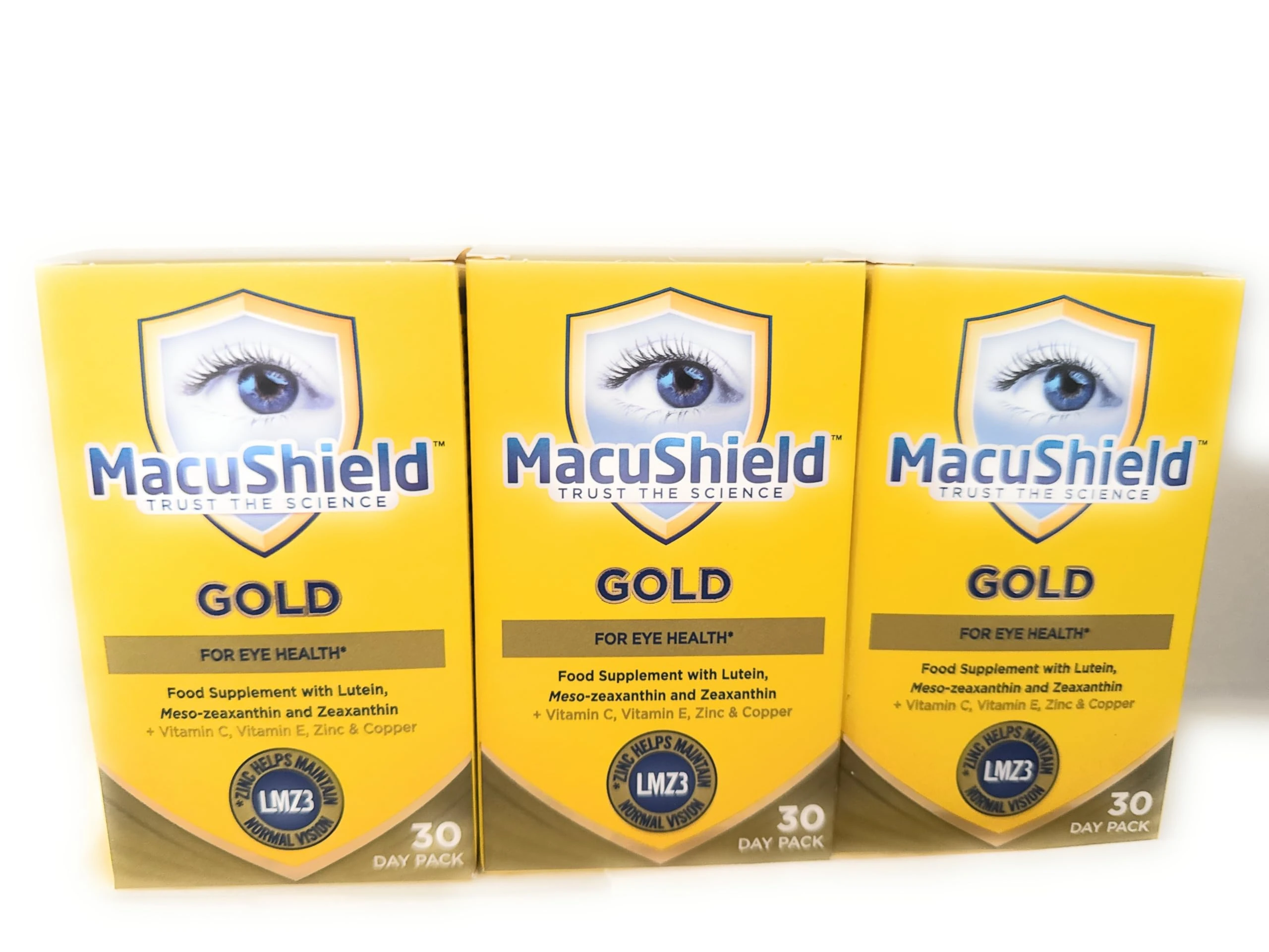 Macushield Gold 90+180 Capsules = 270 Capsules
