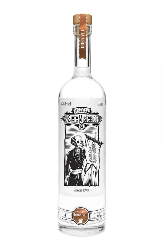 Los Siete Misterios Doba-Yej Mezcal | 70 cl | 44 percent | Artisanal Mezcal from Oaxaca | Smoky and Rich | Perfect Neat or in Cocktails