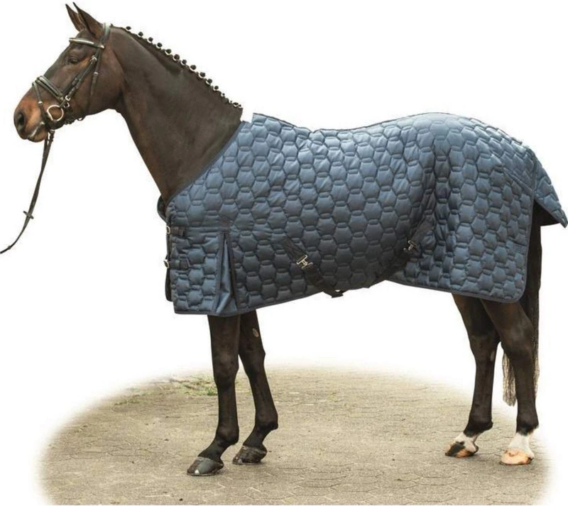 HKM Winter Stable Blanket -5499 Dark Blue 125