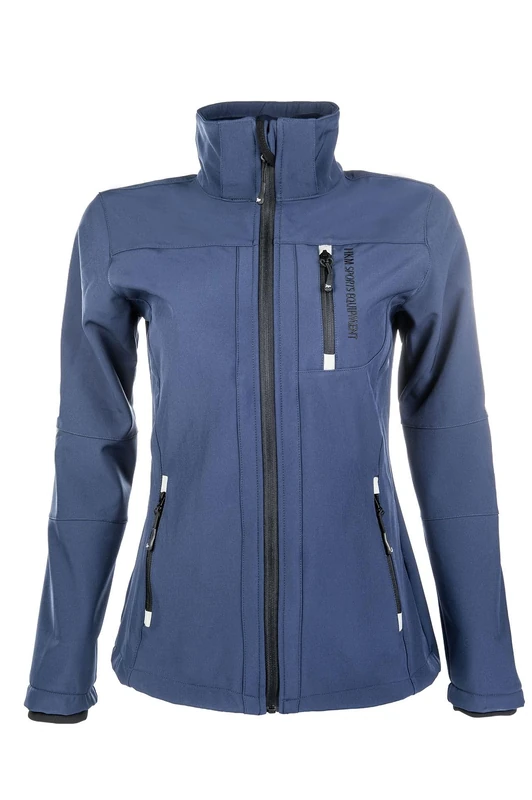 HKM Women's Sport Softshell Jacket, Deep Blue, M