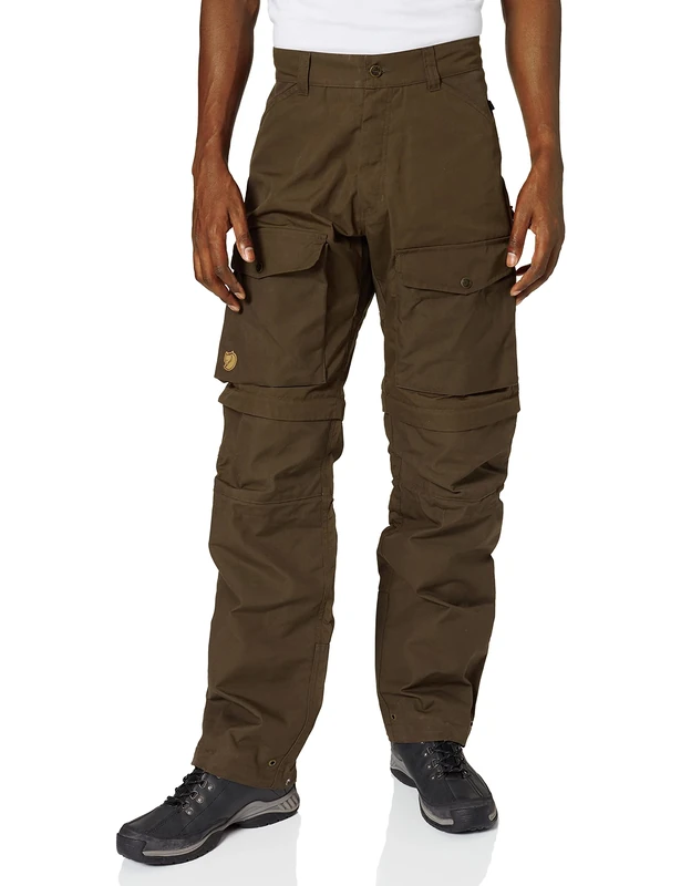 Fjallraven Men's Gaiter Trousers No. 1 M Sport Trousers, Green, 44 UK