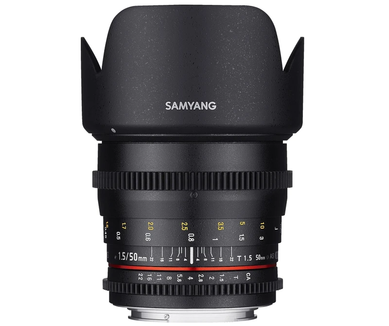 Samyang 50 mm T1.5 VDSLR Manual Focus Video Lens for Nikon