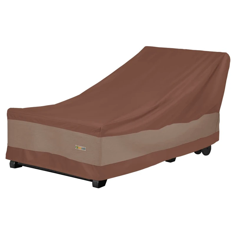 Duck Covers Ultimate Waterproof 72 Inch Patio Chaise Lounge Chair Cover, Patio Furniture Covers