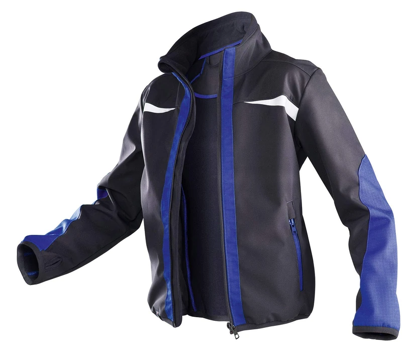 Kubler 134173239946122-128 Size 122-128 "Classiq" Weather Jacket - Black/Cornflower Blue