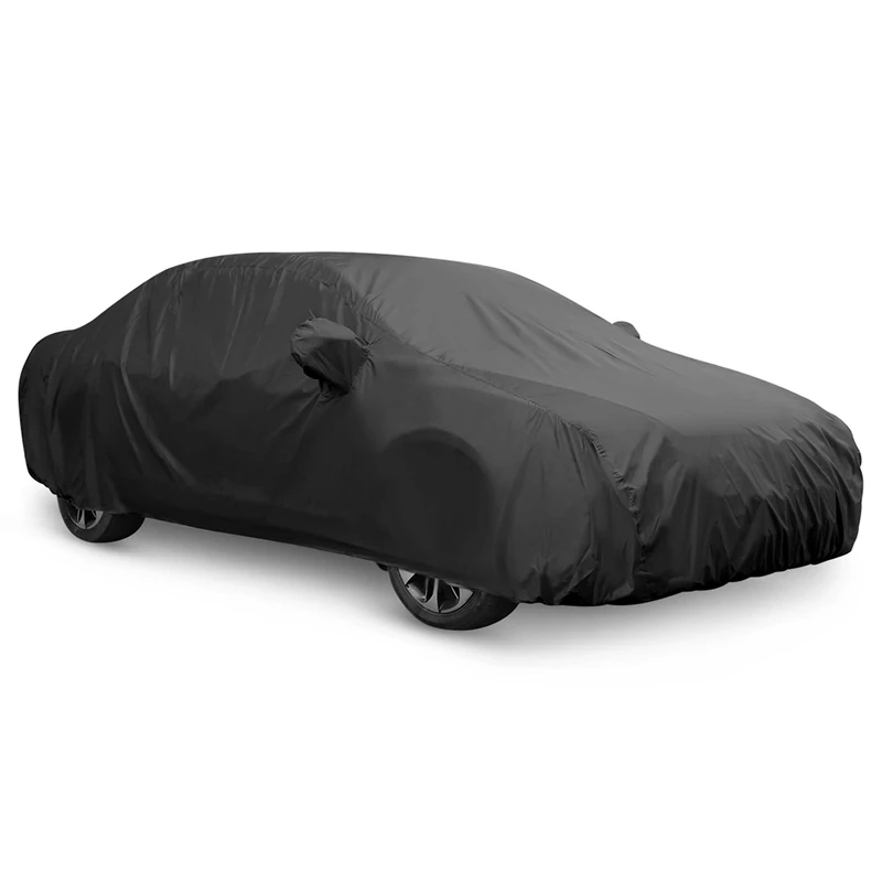 uxcell 3XXL Heavy-Duty Waterproof Car Cover with Mirror Pockets for Van