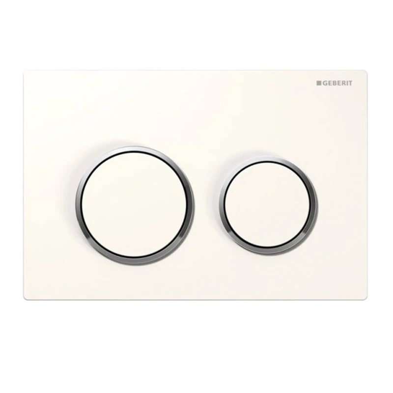 Geberit 115085KJ1 Omega 20 Flush Panel, Chrome