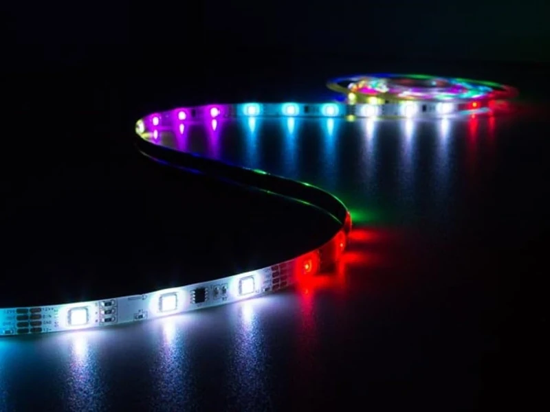 Perel LEDS10DRGB Flexible LED Strip Kit, Glass, Multi-Colour, 5 m - Image 1