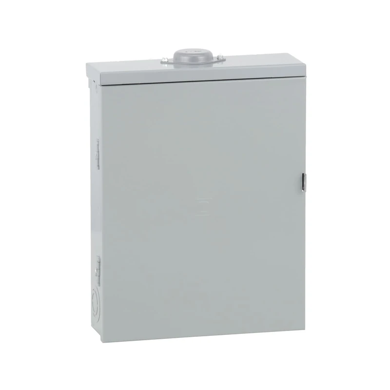 Square D by Schneider Electric HOM1224M100PRB Homeline 100 Amp 12-Space 24-Circuit Outdoor Main Breaker Load Center (Plug-on Neutral Ready), - Image 1