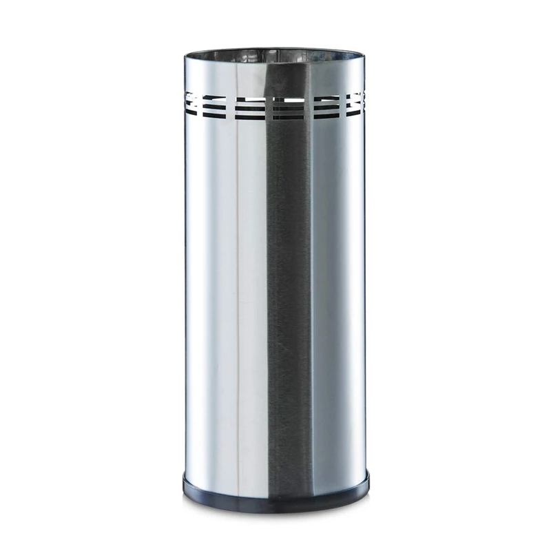 Zeller 21 x 50 cm Umbrella Stand, Stainless Steel