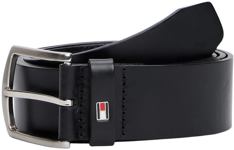 Tommy Hilfiger Men's New Denton Belt 4.0 E367863162 Belt, Black, 85 - Image 1