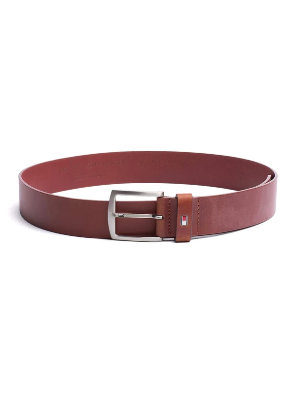Tommy Hilfiger Men's New Denton Belt 4.0 E367863162 Belt, Brown (Dark Tan), 110 (UK)