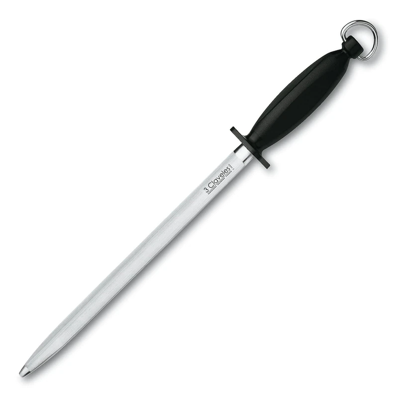 3Claveles 1604 – Oval Sharpener, Hard Chrome, 30 cm, 12 Inches