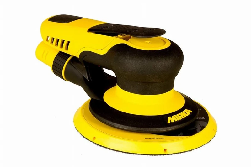 Mirka PROS 625CV / Pneumatic random orbital sander with central vacuum and hook and loop backing / for Ø 150mm sandpaper / 2.5mm stroke length / 8995625111