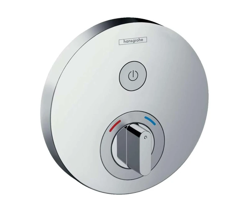 Hansgrohe 15747000 ShowerSelect S Thermostatic Mixer, Chrome, Silver, Non