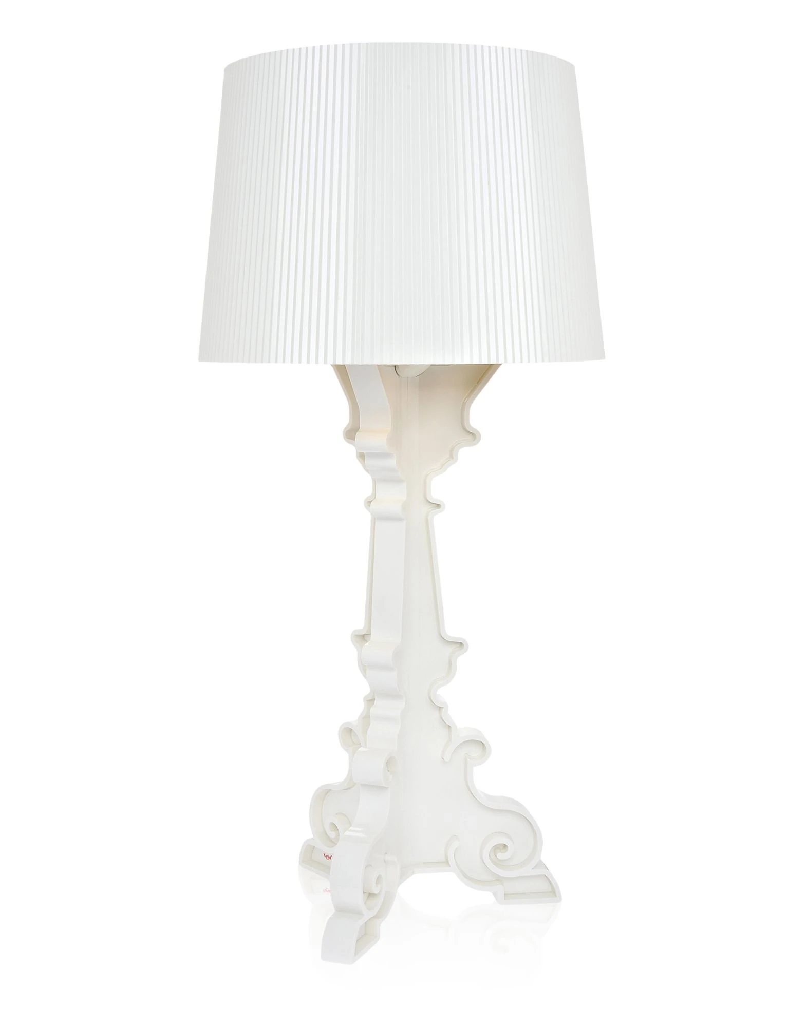 Kartell Bourgie Lampe Lamp E14, White, 68 x 78 x 68 cm