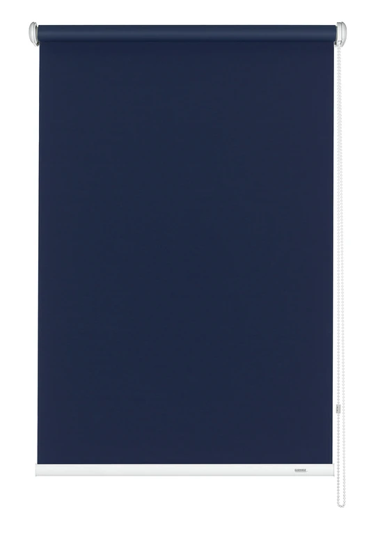 Gardinia Light Blocking Side-Pull Roller Blind, Blue, 92 x 180 cm